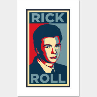 RICK ROLL Hope Posters and Art